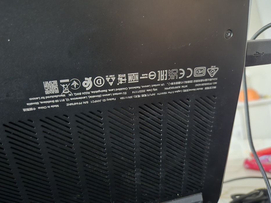 Ноутбук lenova legion 5