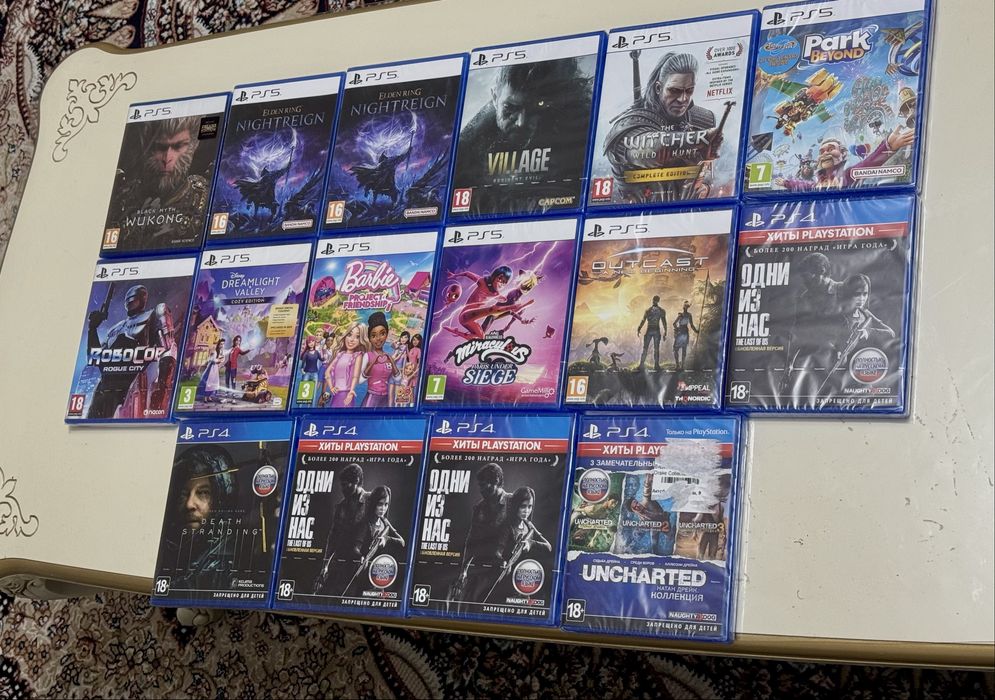 Топовые Игры на дисках / PS4 и PS5 / для PlayStation