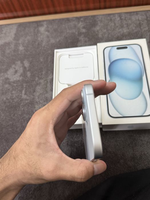 Iphone 15 в идеале, полный комплект!