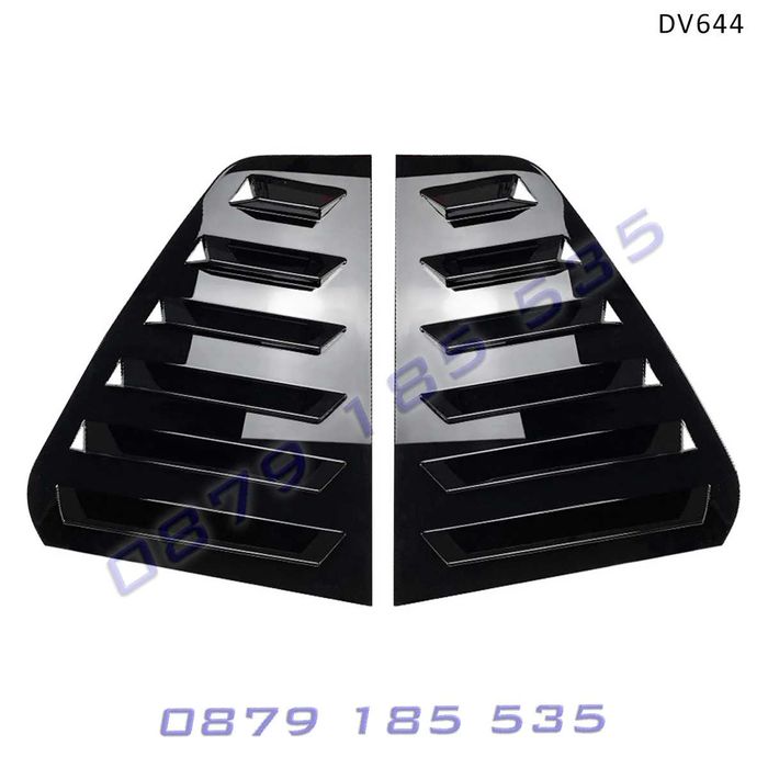 Декоративни решетки задни странични прозорци VW GOLF 6 08-12 голф 6