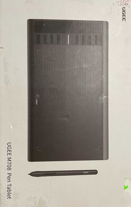 Графичен таблет Ugee M708, с писалка.