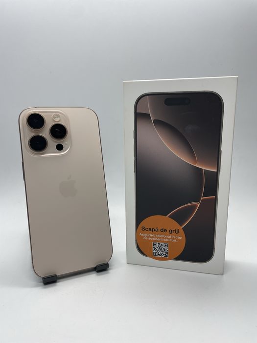 iPhone 16 PRO 256Gb - Stare ca nou - Baterie 91% + Garantie