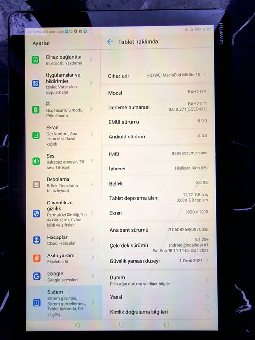 HUAWEI MediaPad M5 lite 10