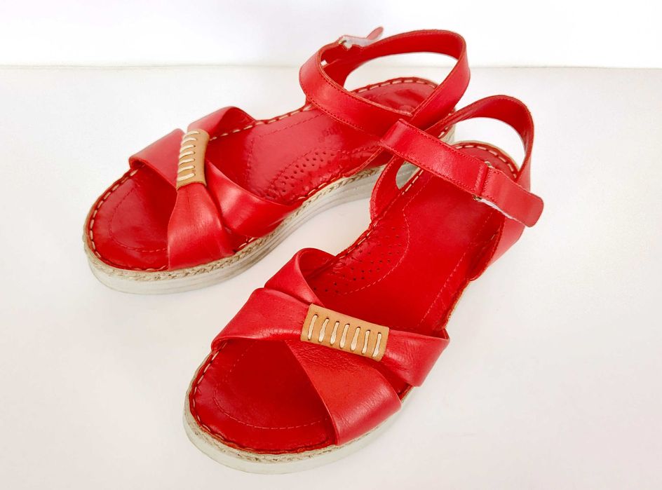 Кожени сандали - номер 38