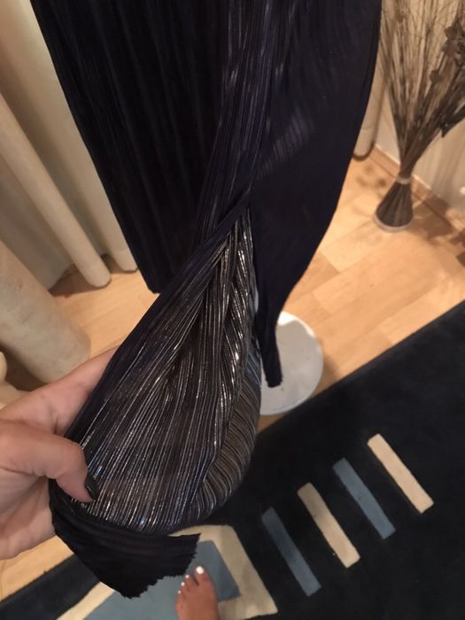 Rochie ocazie midi plisata model unicat