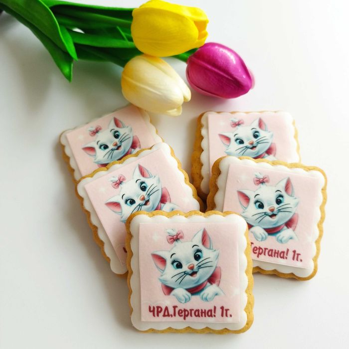 Декорирани бисквити с фондан за рожден ден,Кръщене,Погача,Прещъпулник