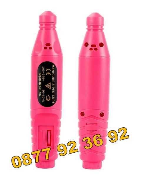 ПРОМО ЕЛ. ПИЛА за нокти, електрическа пила писалка маникюр модел: DM-6