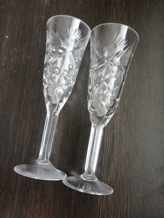 чешские фужеры и посуда