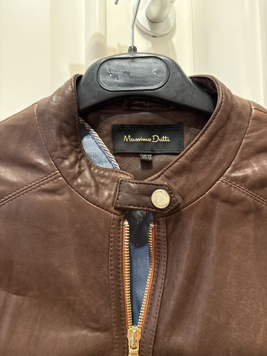 Geaca piela Massino Dutti- XS
