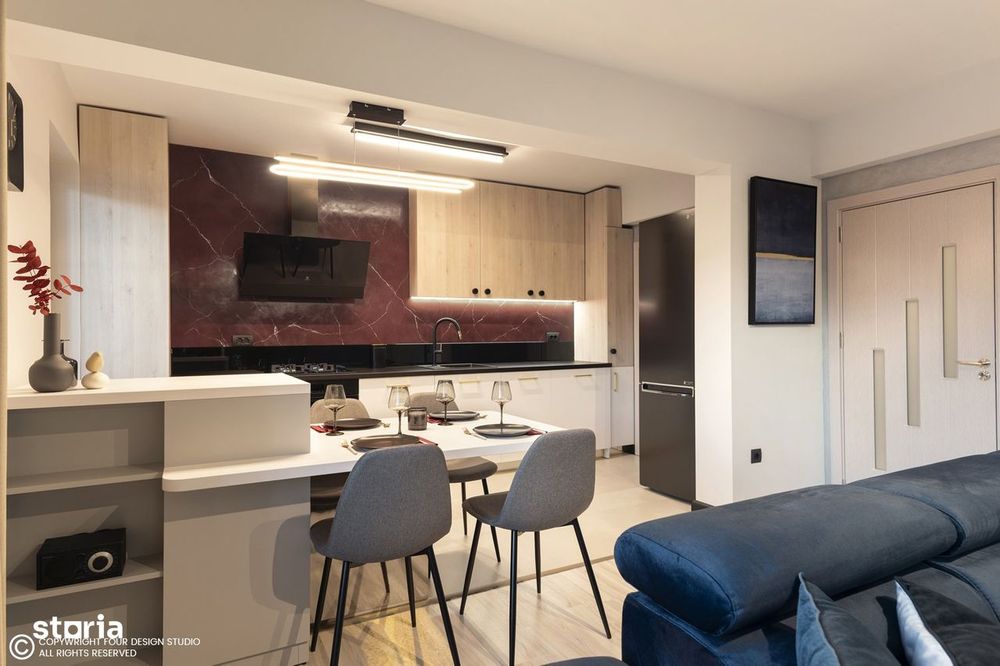 PROPRIETAR: Apartament cu 2 camere complet finisat, 51 mp - TVA INCLUS