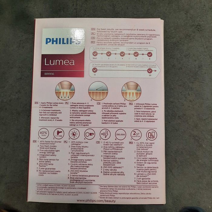 Фотоепилатор IPL Philips Lumea Prestige BRI956/00