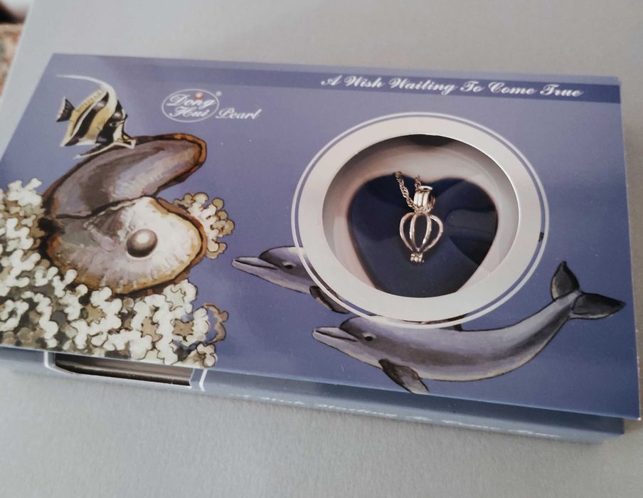 Перла в мида с колие