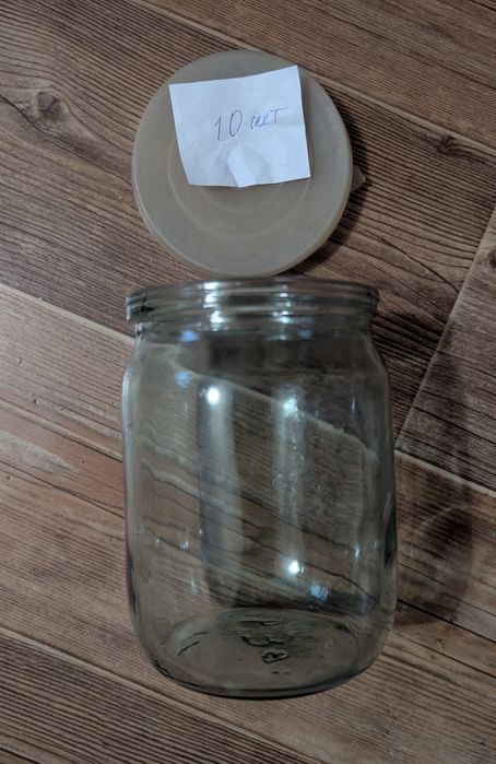 Банки 1л, 0,8л и 0,5л