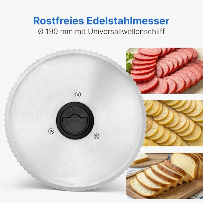 Уред за рязане на храна и мезета/ слайс машина   Clatronic  MA 3585