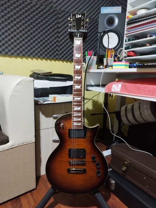 ESP LTD EC-256 In Dark Brown Sunburst