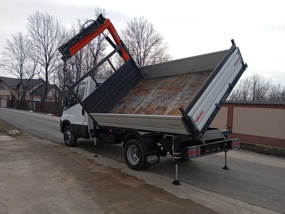 Iveco dayli 35 c 15 cu macara