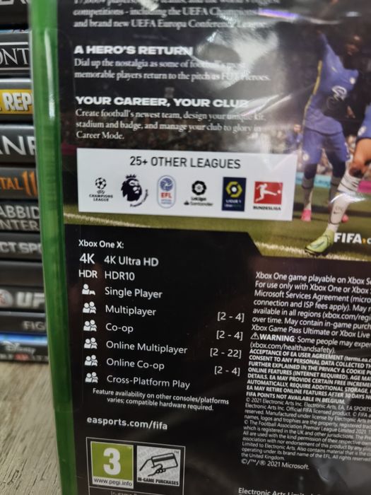Sigilat Joc/jocuri FIFA 22 Xbox One / series X original