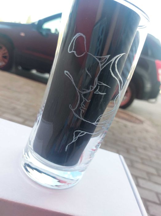 Ръчно гравирана чаша (Персонална)