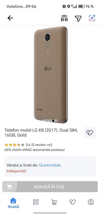 Buna ziua Vând LG K8