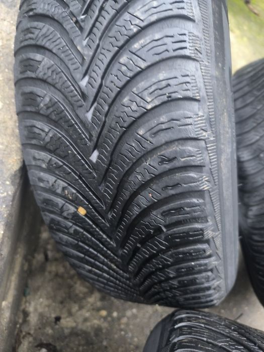 Jante aliaj cauciucuri iarna 195/55 R15 5x112 Golf 5 Octavia 2 Touran