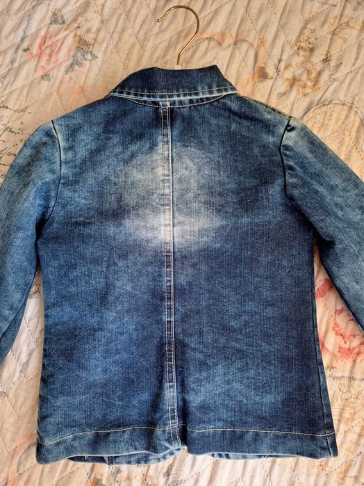 Детско дънково сако