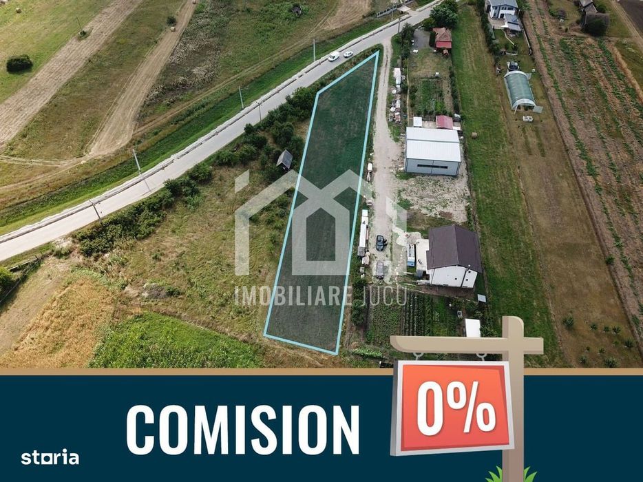 Teren intravilan 1098mp - Ideal pentru construcție casa individuala