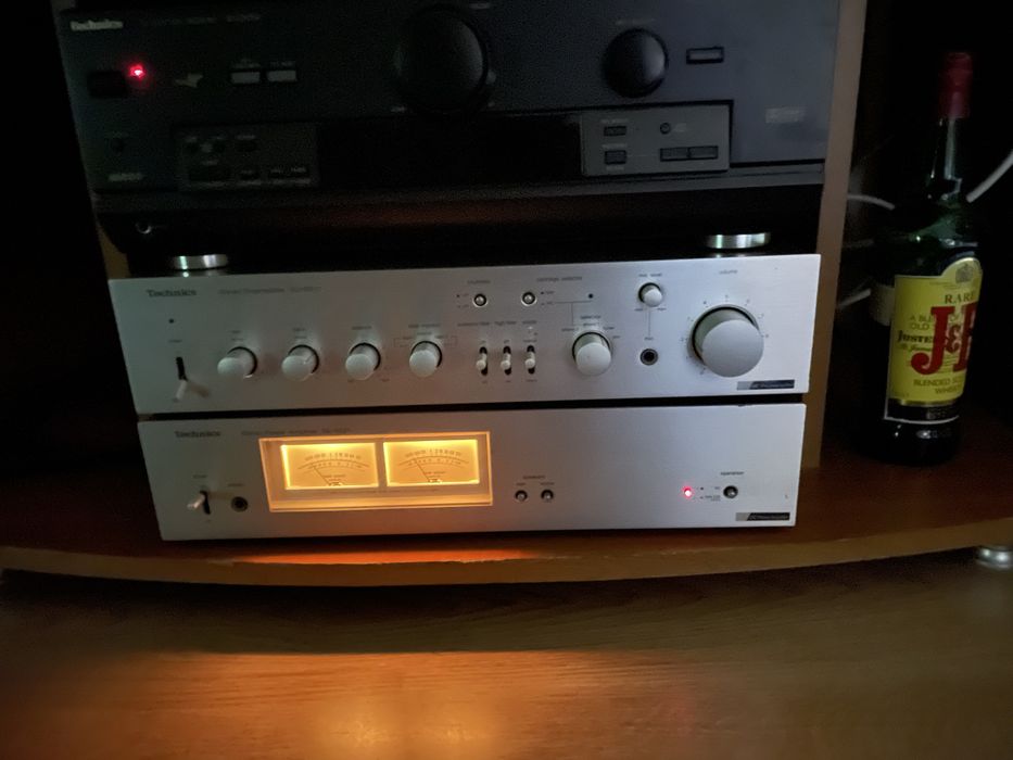 Technics amp + pre se-9021-su 9011