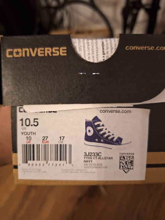 Tenisi Converse baieti marime 27
