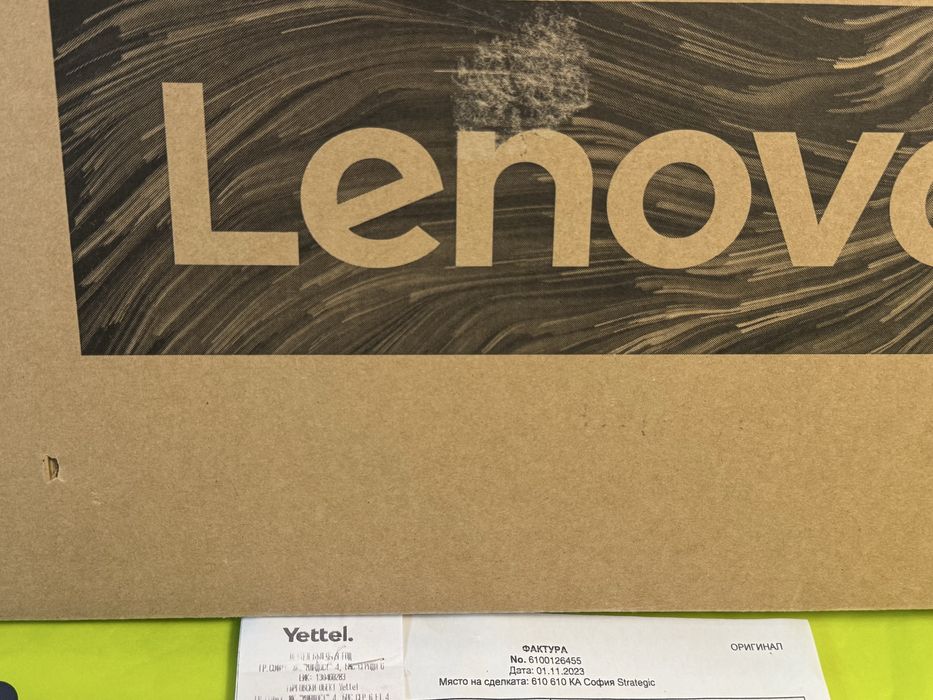 НОВ 15.6' 512GB Lenovo IdeaPad 5 15ITL05 Yettel Гаранция 2025 Grey