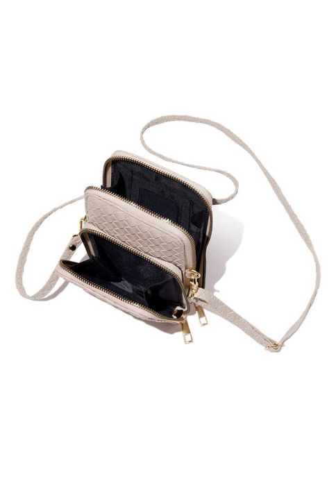 Бежевая мини-сумка — стильная и компактная модель