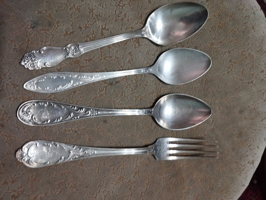 Мельхиор ложки и вилки