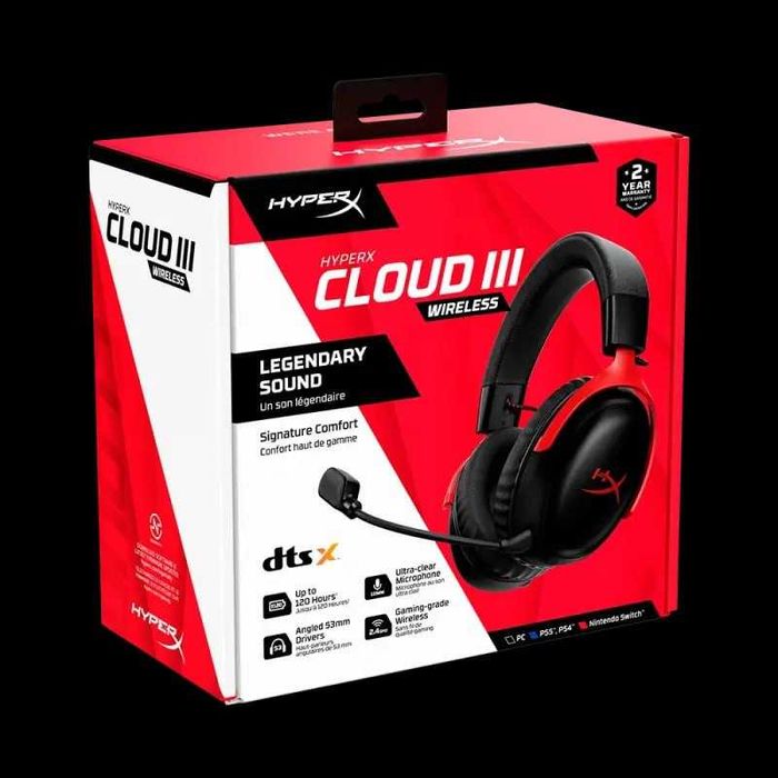 HyperX Cloud III Wireless (беспроводная)