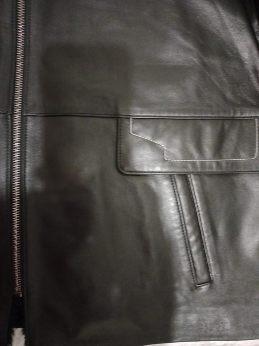 Мужская натуральная дубленка