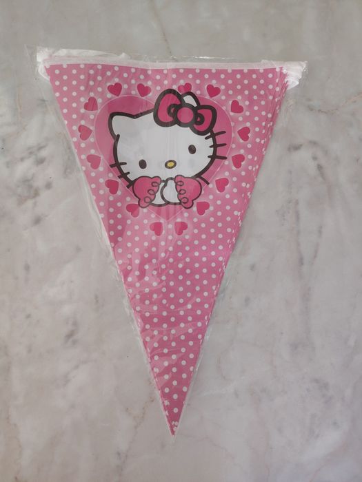 Флажки hello kitty