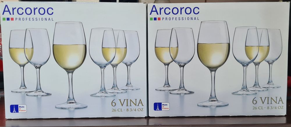 Vand set 6 pahare de vin Arcoroc 260 ml