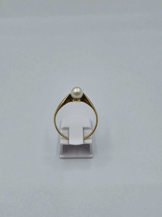 Inel de Aur 14K cu Perla centrala