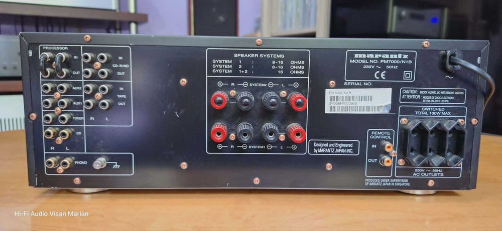 Amplificator Marantz PM-7000 Cu Telecomanda