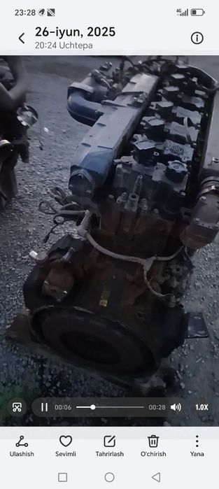 Mator sotiladi WEICHAI Euro 6 460ot kuchi