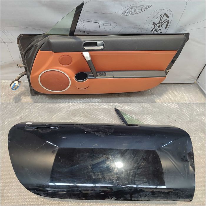 Ușă Față Dreapta Mazda MX-5 NC Miata Decapotabil Negru 2008 / [2006-2015] / NEY15802XH (3E)