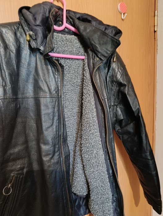 Куртка кожаная мужская