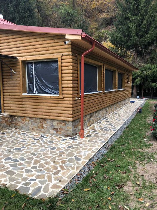 Lambriu semirotund rustic Rondeko! - cu sau fara montaj!