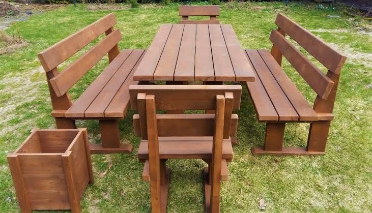 Садовая мебель в стиле лофт