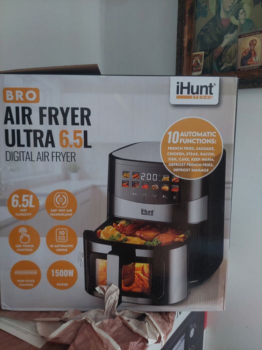 Airfryer folosit de doua , trei ori