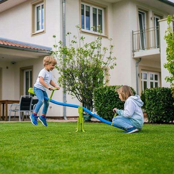 Детские качели балансир Барс 360° | Волнистые качели карусель