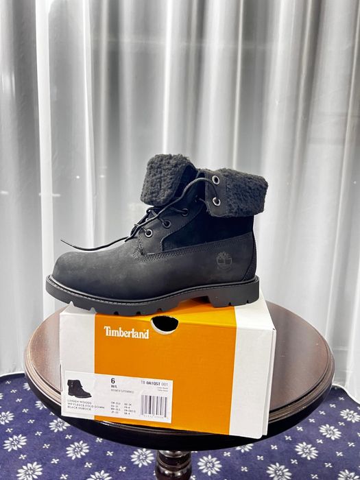 Ghete Timberland Linden Woods Black Nubuck