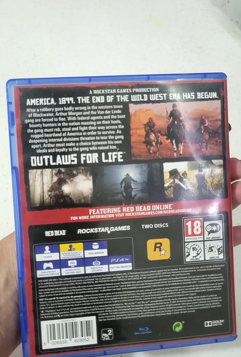 Игра за ps4 Red dead redemption 2