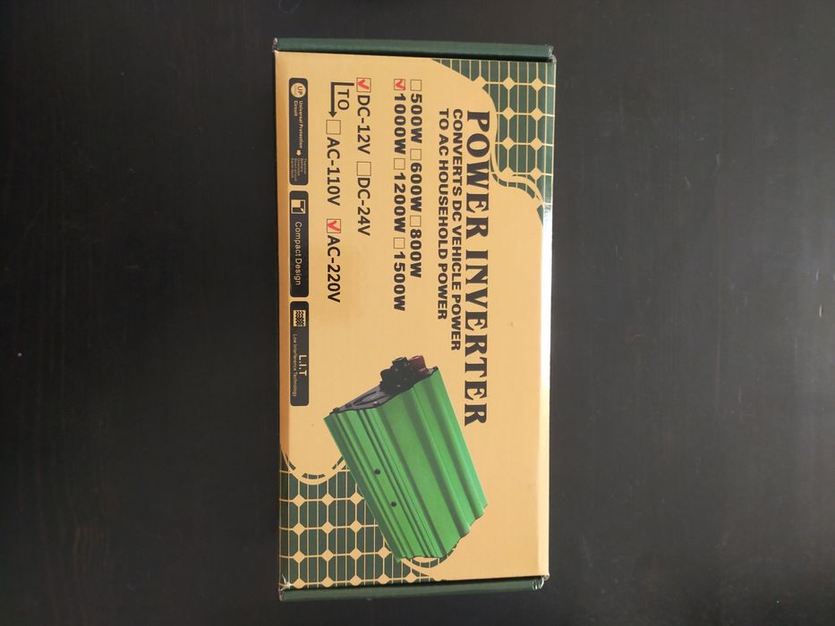 Преобразователь на 220вольт с аккумулятора