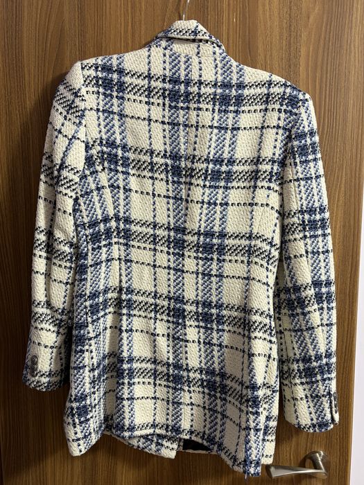 Карирано сако Zara