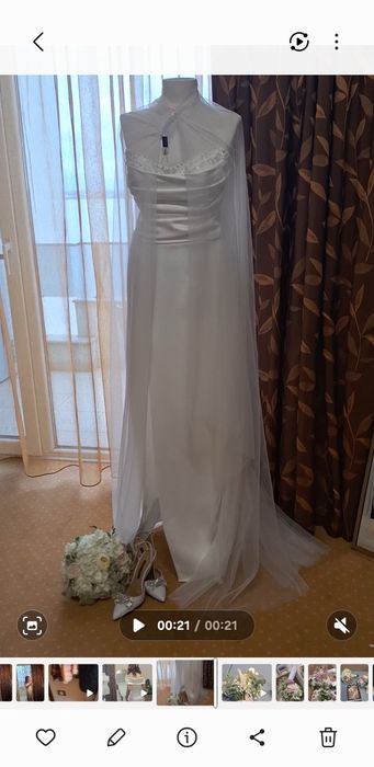 Vând rochie de mireasa creație  Allara