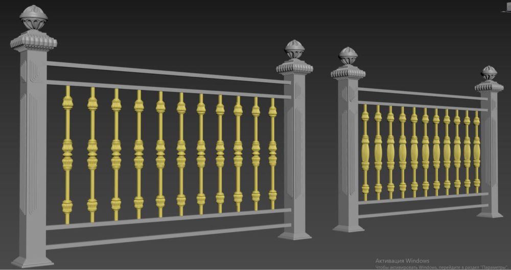Перилла решотка навес